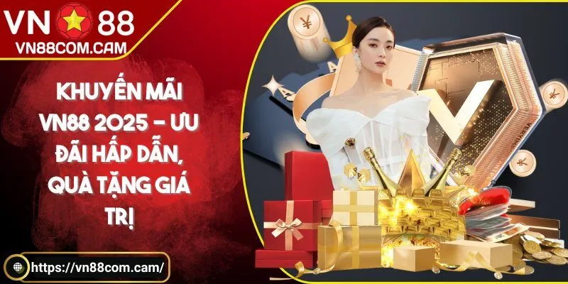 Khuyến mãi VN88 2025 - Ưu đãi hấp dẫn, quà tặng giá trị